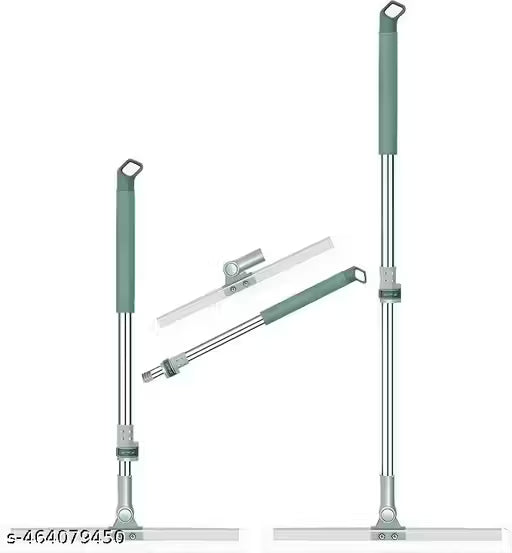 Multifunctional Magic Broom Sweeper | Detachable Indoor Cleaning Broom | Silicone Floor Squeegee Broom with Extended Handle | 180-Degree Rotatable Wiper (2 in 1)