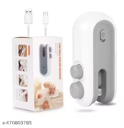 Portable Mini Sealing Machine, Handheld Packet Sealer for Food, Snacks, Chips, Fresh Storage, Plastic bag Sealing Machine,
